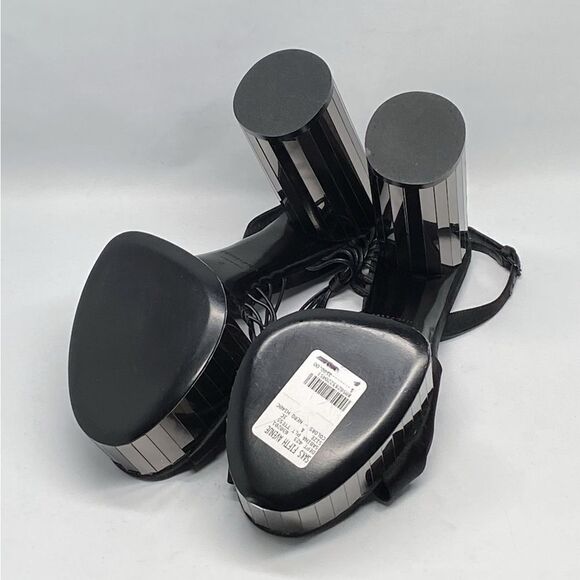 Ferragamo Sabina Mirror Platform High Heel Sandals size 8 - Picture 15 of 16